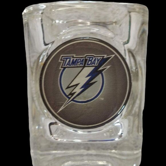 Tampa Bay Lightning heavy shot glasses (total of 8) - Picture 3 of 15